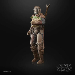 اکشن فیگور هاسبرو مندلورین بیبی یودا سری استار وارز Star Wars طرح Mandalorian Baby Yoda