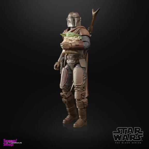 اکشن فیگور هاسبرو مندلورین بیبی یودا سری استار وارز Star Wars طرح Mandalorian Baby Yoda