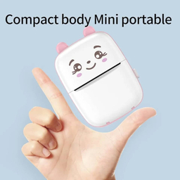 پرینتر لیبل زن ناب سل مدل پرتابل کد PIN01 به همراه 3 عدد رول کاغذی