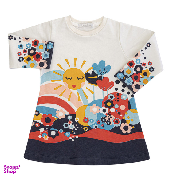 پیراهن دخترانه فیورلا کد 34526