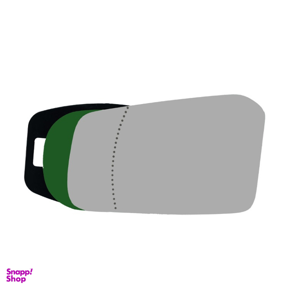 شیشه آینه جانبی چپ خودرو کالانیکس مدل SHIS-PRIDE131L-10936 مناسب پراید 131 به همراه قاب و چسب