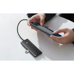 USB هاب 4 پورت Type-C بیسوس مدل WKQX080101