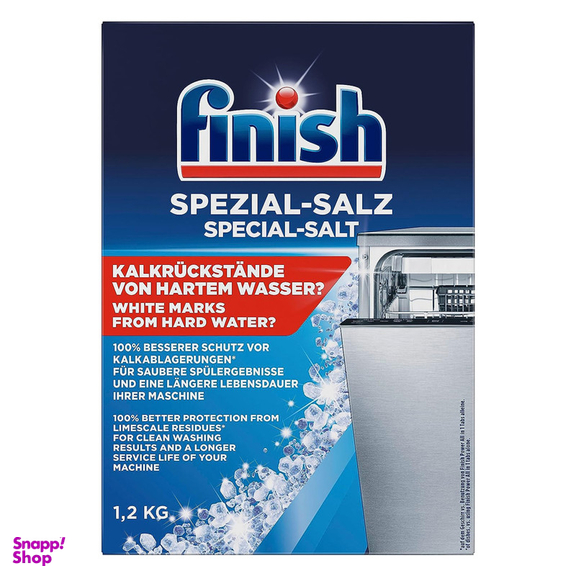 نمک ماشین ظرفشویی فینیش مدل Spezial وزن 1200 گرم