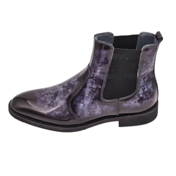 بوت مردانه چرم ریباری مدل X1 رنگ سرمه ای