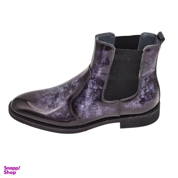 بوت مردانه چرم ریباری مدل X1 رنگ سرمه ای