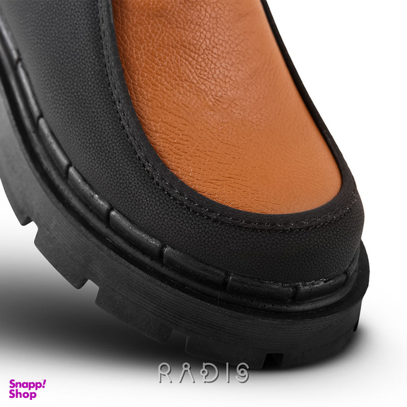نیم بوت زنانه چرم رادیس مدل ستیلا کد M.MC-659-asl