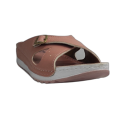 دمپایی زنانه شهرام طب کد 1024 رنگ گلبهی