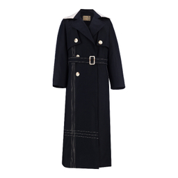 بارانی زنانه السانا مدل ژوبین کد 232428 رنگ مشکی