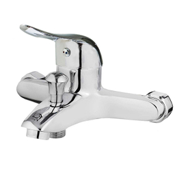 شیر حمام اندیکا مدل Chelrood به همراه علم دوش استیل کد 30