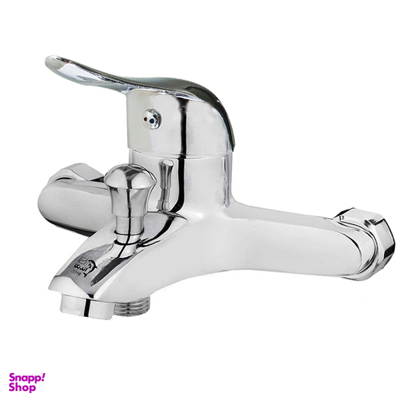 شیر حمام اندیکا مدل Chelrood به همراه علم دوش استیل کد 30