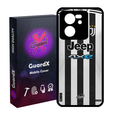 کاور گارد ایکس طرح یوونتوس مدل Glass10357 مناسب گوشی موبایل شیائومی 13T/13T Pro/Redmi K60 Ultra