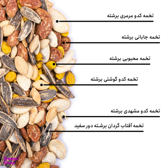 مخلوط تخمه بارجیل