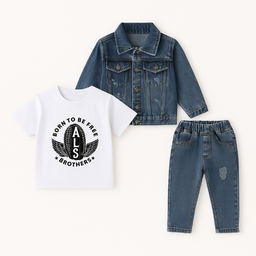 ست 3 تکه لباس بچگانه کد 8676