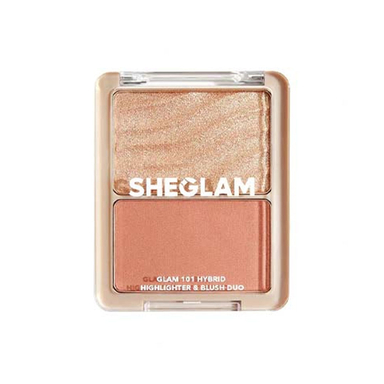 پالت هایلایتر و رژگونه شیگلم مدل Glam Hybrid شماره 101