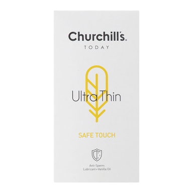 کاندوم چرچیلز مدل Ultra Thin بسته 12 عددی