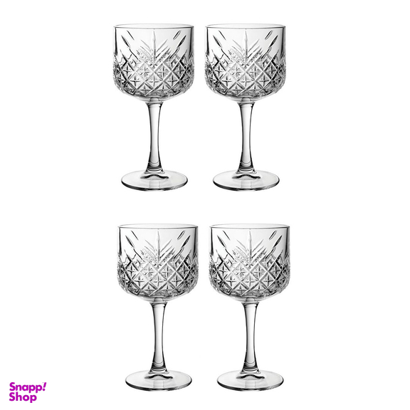 جام پاشاباغچه مدل تایملس کد 440237 بسته ۴ عددی