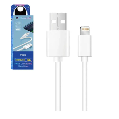 کابل شارژر یولر مدل dx310 طول 1 متر مناسب آیفون 5 تا 11