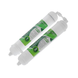 فیلتر تصفیه آب یخچال و فریزر بلوط مدل الیافی و کربن گیاهی BL 2500 G مجموعه 2 عددی