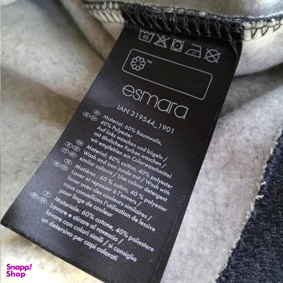 سویشرت زنانه اسمارا کد 319 رنگ خاکستری