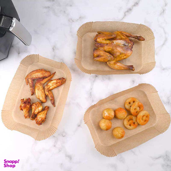 کاغذ سرخ کن ایرفرایر نسوز کد Airfryer مجموعه 50 عددی