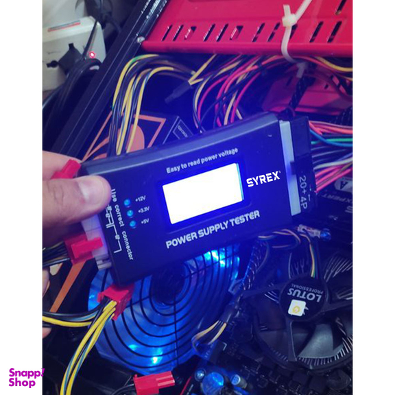 تستر دیجیتال پاور کیس سایرکس مدل SX-IV6