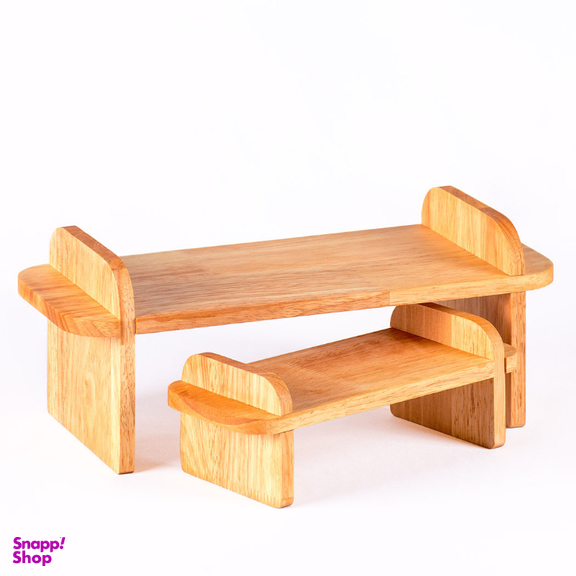 استند چوبی دکوری پایه گرد مدل پست