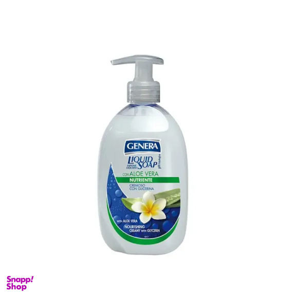 مایع دستشویی جنرا مدل Nutriente رایحه آلوئه ورا حجم 500 میلی لیتر
