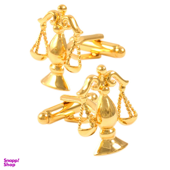 دکمه سردست مردانه زرکات طرح ترازو عدالت مدل C133