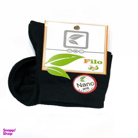 جوراب نیم ساق مردانه فیلو کد 1010 رنگ مشکی