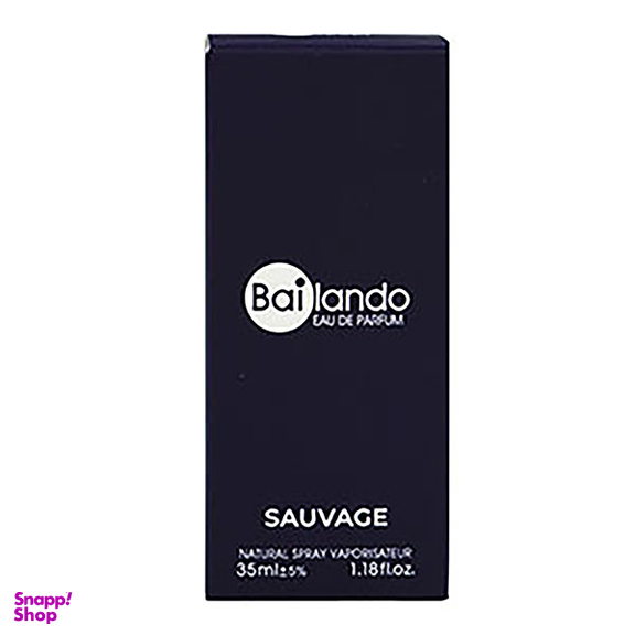 عطر جیبی مردانه بایلندو مدل  SAUVAGE حجم 35 میلی‌لیتر
