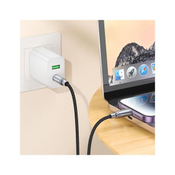 کابل تبدیل USB-C به لایتنینگ بروفون مدل BU40 27W طول 1.2 متر