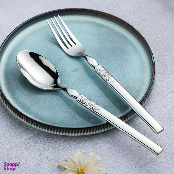 سرویس قاشق و چنگال 13 پارچه جی فی نی مدل 55