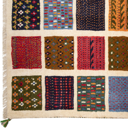 گبه دستباف سی پرشیا کد 122110 سایز 230x176 سانتی‌ متر