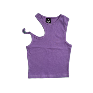 کراپ تاپ زنانه کد 703 رنگ بنفش