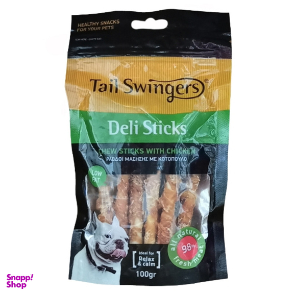 تشویقی سگ تیل سوینگر مدل Deli_Stick وزن 100 گرم