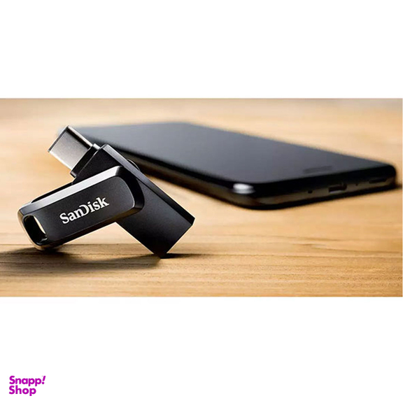 فلش مموری سن دیسک مدل Ultra Dual Drive Luxe ظرفیت 128 گیگابایت