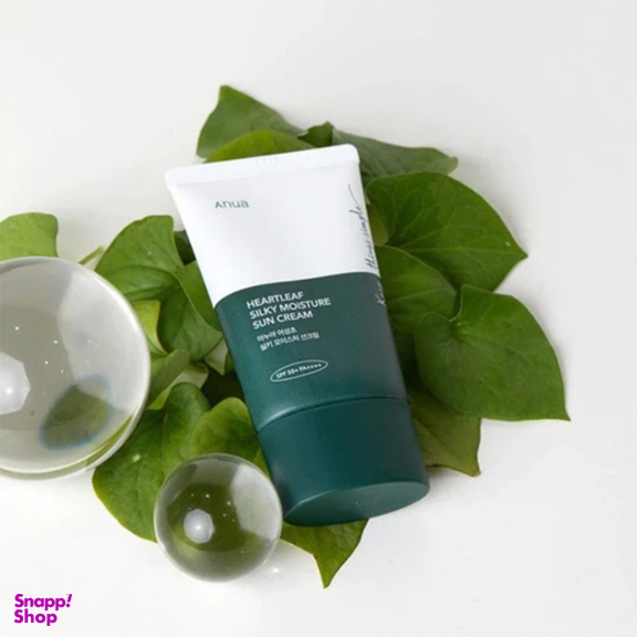 ضد آفتاب آنوا مدل HERATLEAF SILKY MOISTURE حجم 50 میلی لیتر