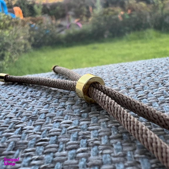 دستبند طلا 750 عیار زنانه شمیم گلد گالری کد بینهایت و قلب S-121