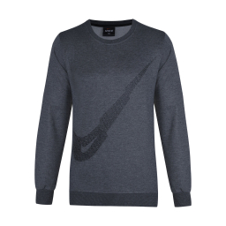 پلیور ورزشی مردانه طرح نایکی کد E6360 رنگ طوسی تیره