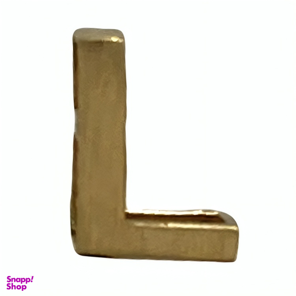 پلاک گردنبند طلا 18 عیار زنانه مدل L کد 36258