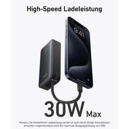 پاوربانک 30 وات انکر مدل 533 PowerCore ظرفیت 10000 میلی آمپر ساعت