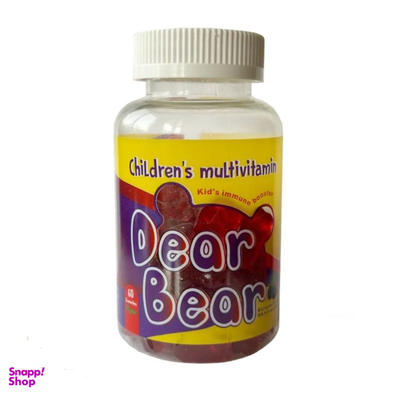 پاستیل خرسی مولتی ویتامین دیر بر بنیان سلامت کسری بسته 60 عددی