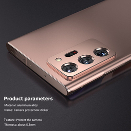 محافظ لنز دوربین بوف مدل 3DColorLenz-G مناسب برای گوشی موبایل سامسونگ Galaxy Note 20 Ultra