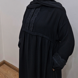 مانتو زنانه کد 306 رنگ مشکی