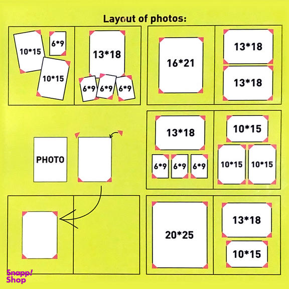 آلبوم عکس کودک مدل بیبی برنارد کد 1458
