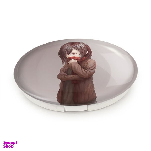 آینه جیبی خندالو طرح میکاسا اکرمن انیمه اتک آن تایتان Attack on Titan مدل تاشو کد 18515