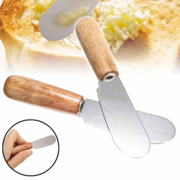 کارد و چنگال صبحانه خوری مدل دسته چوبی مجموعه 12 عددی
