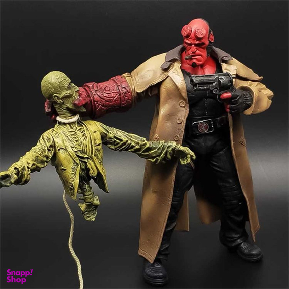اکشن فیگور مدل پسر جهنمی هل بوی سری Hellboy Zombie Mezco