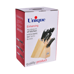 سرویس چاقو 8 پارچه یونیک کد 1-5560