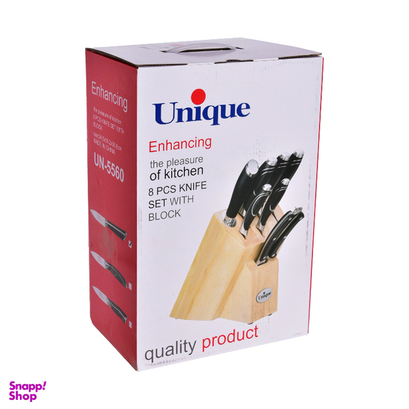 سرویس چاقو 8 پارچه یونیک کد 1-5560